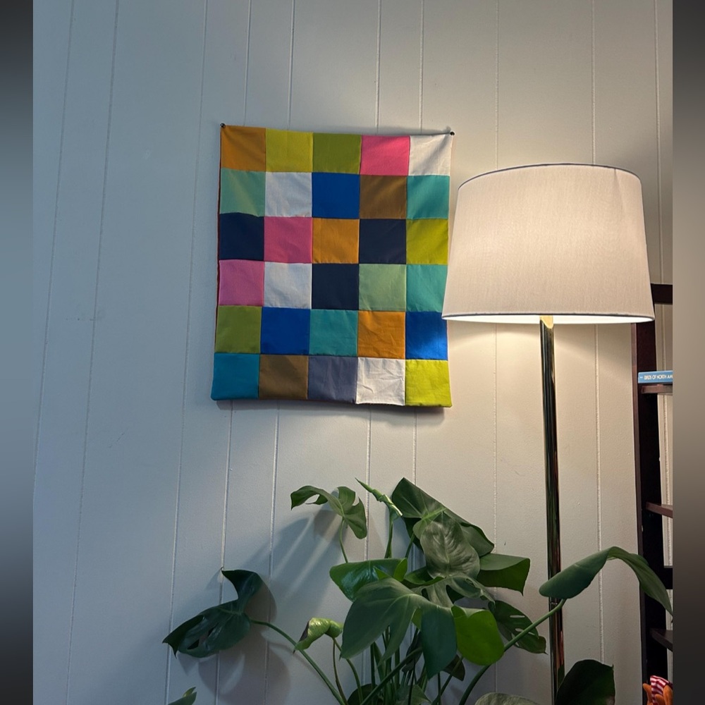 Handmade Colorful Patchwork Wall Hanging